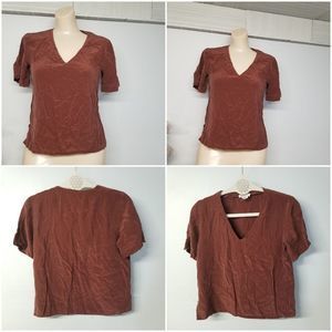 Ciao silk medium size 8 brown